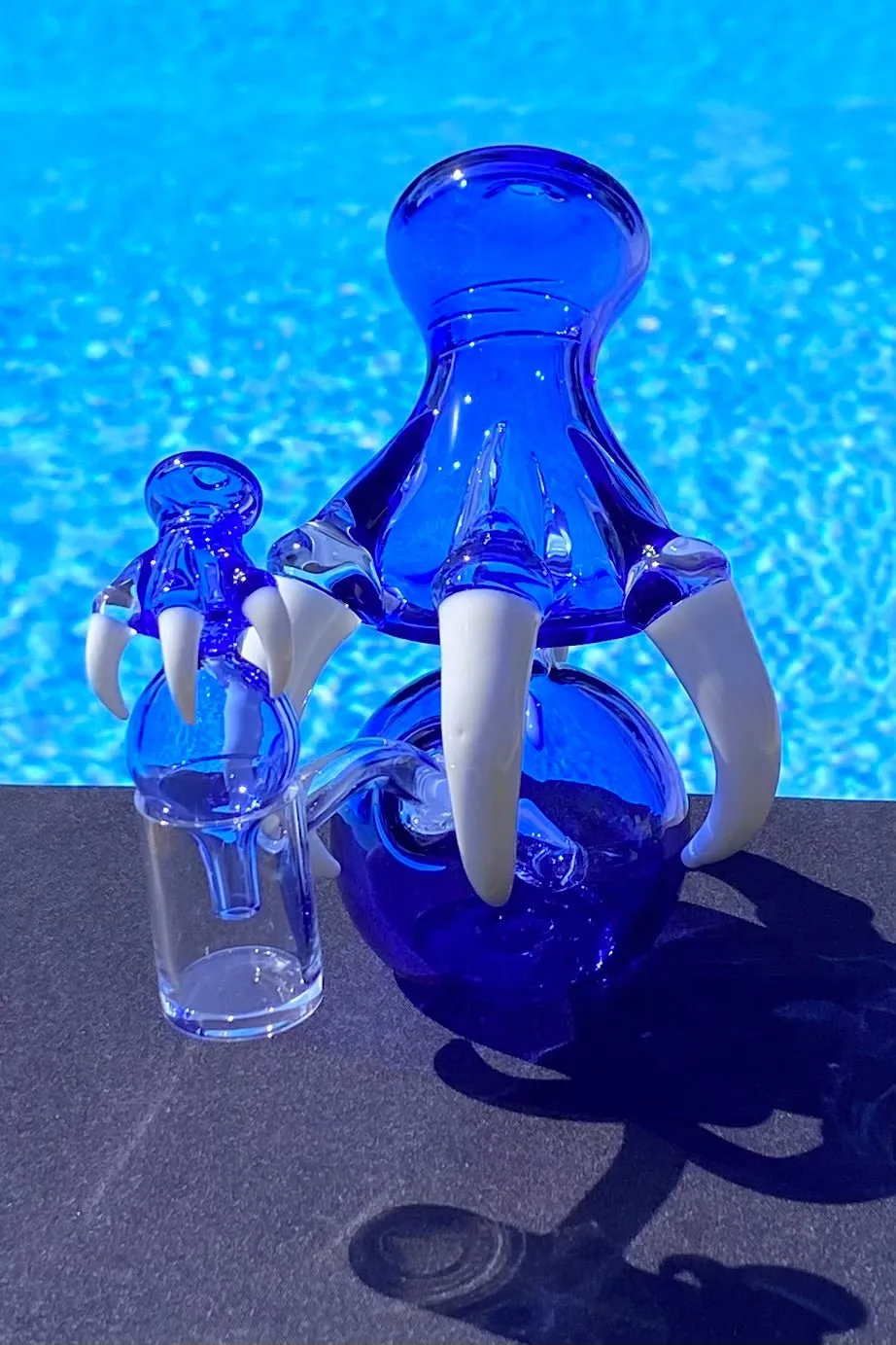The Glass Cure - 5.25" Dragon Claw Bubbler (10MM Female) (270g)