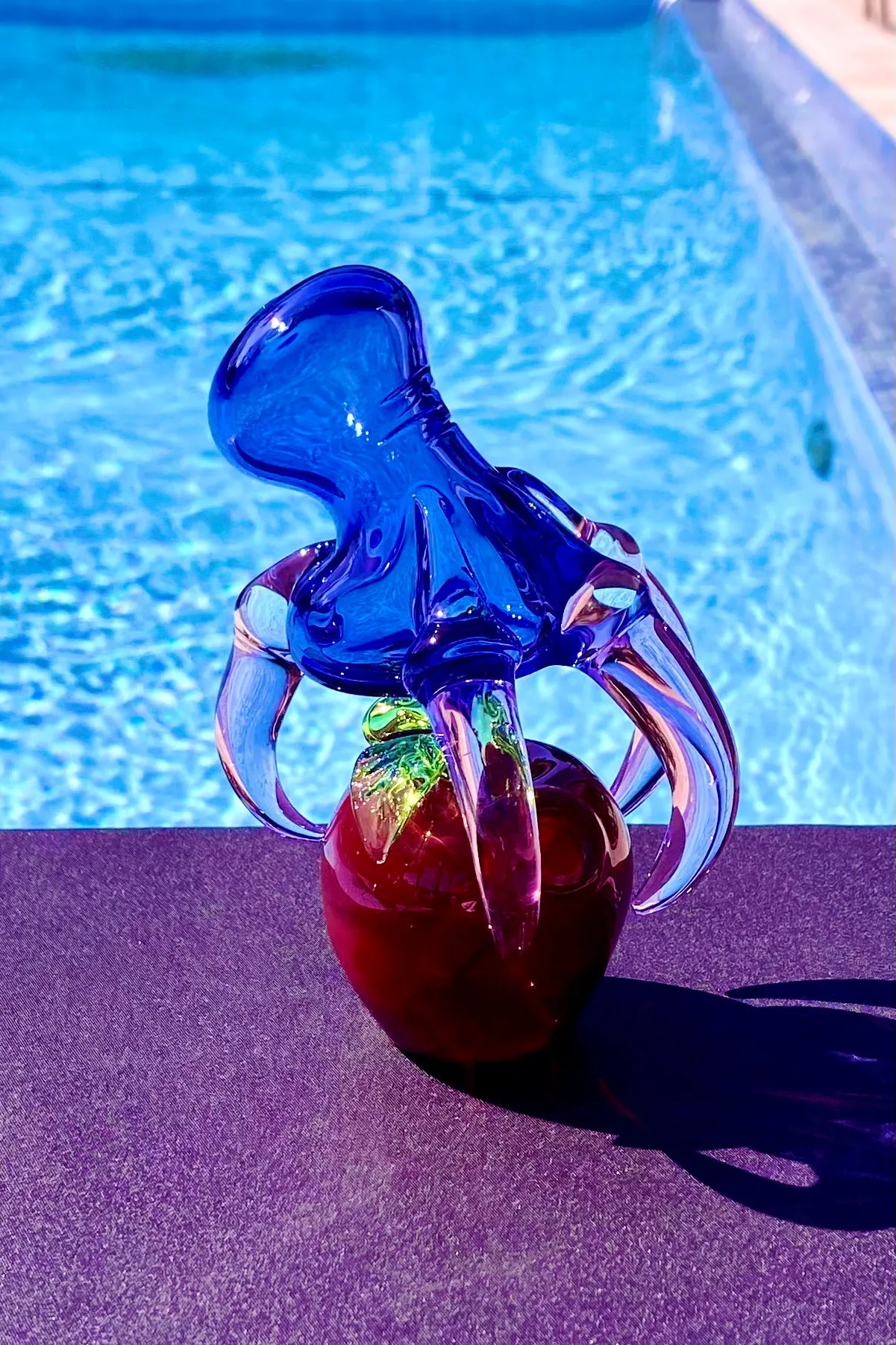 The Glass Cure - 5.25" Dragon Claw Bubbler (10MM Female) (270g)