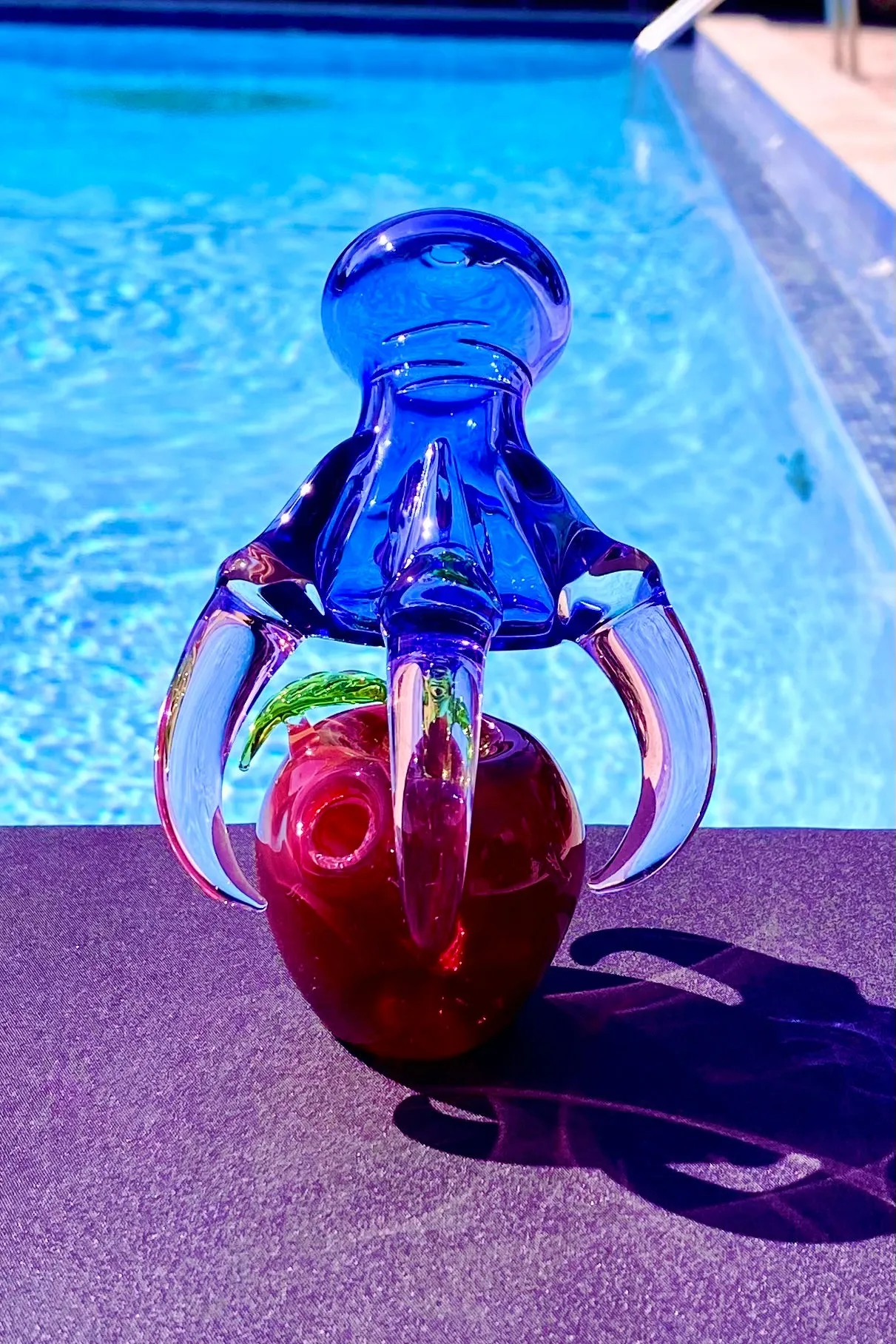 The Glass Cure - 5.25" Dragon Claw Bubbler (10MM Female) (270g)