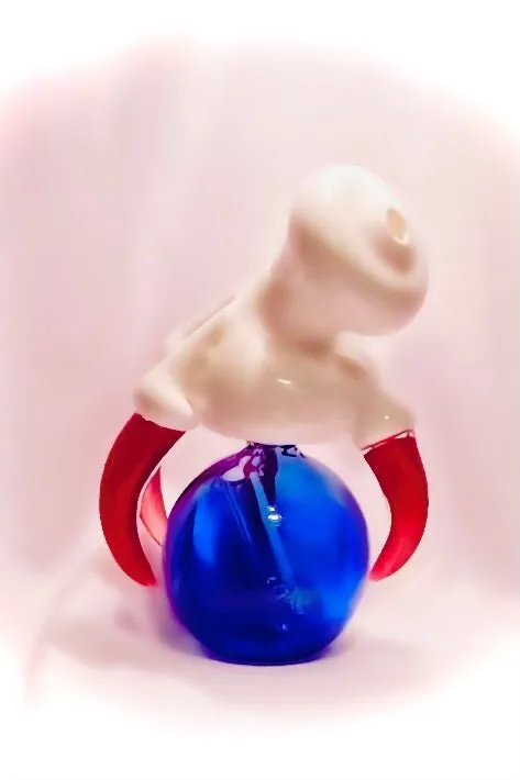 The Glass Cure - 5.25" Dragon Claw Bubbler (10MM Female) (270g)