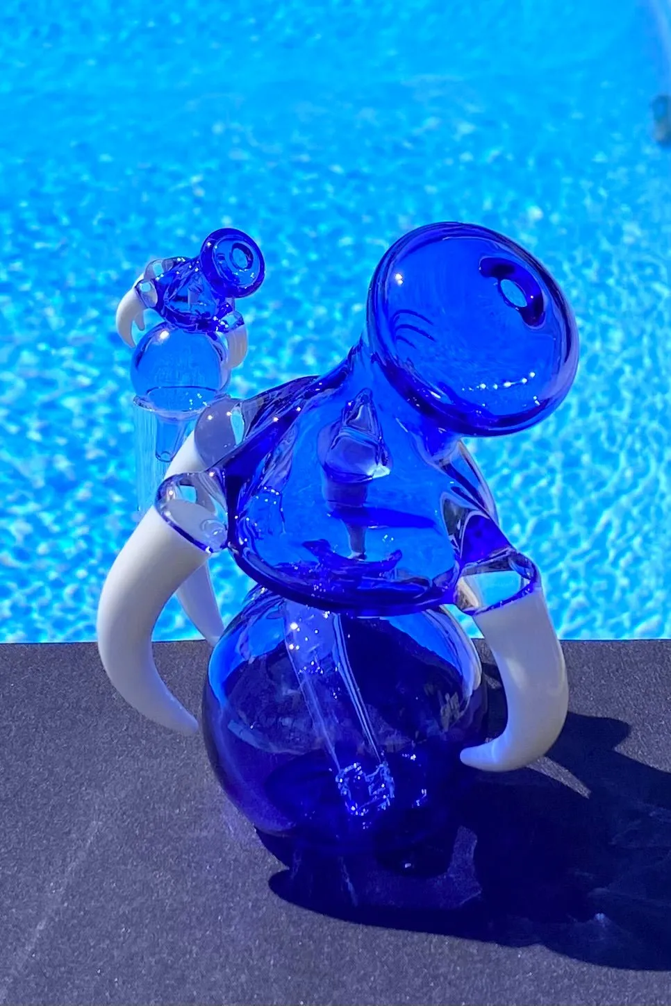The Glass Cure - 5.25" Dragon Claw Bubbler (10MM Female) (270g)