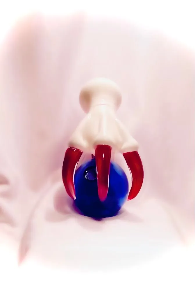 The Glass Cure - 5.25" Dragon Claw Bubbler (10MM Female) (270g)
