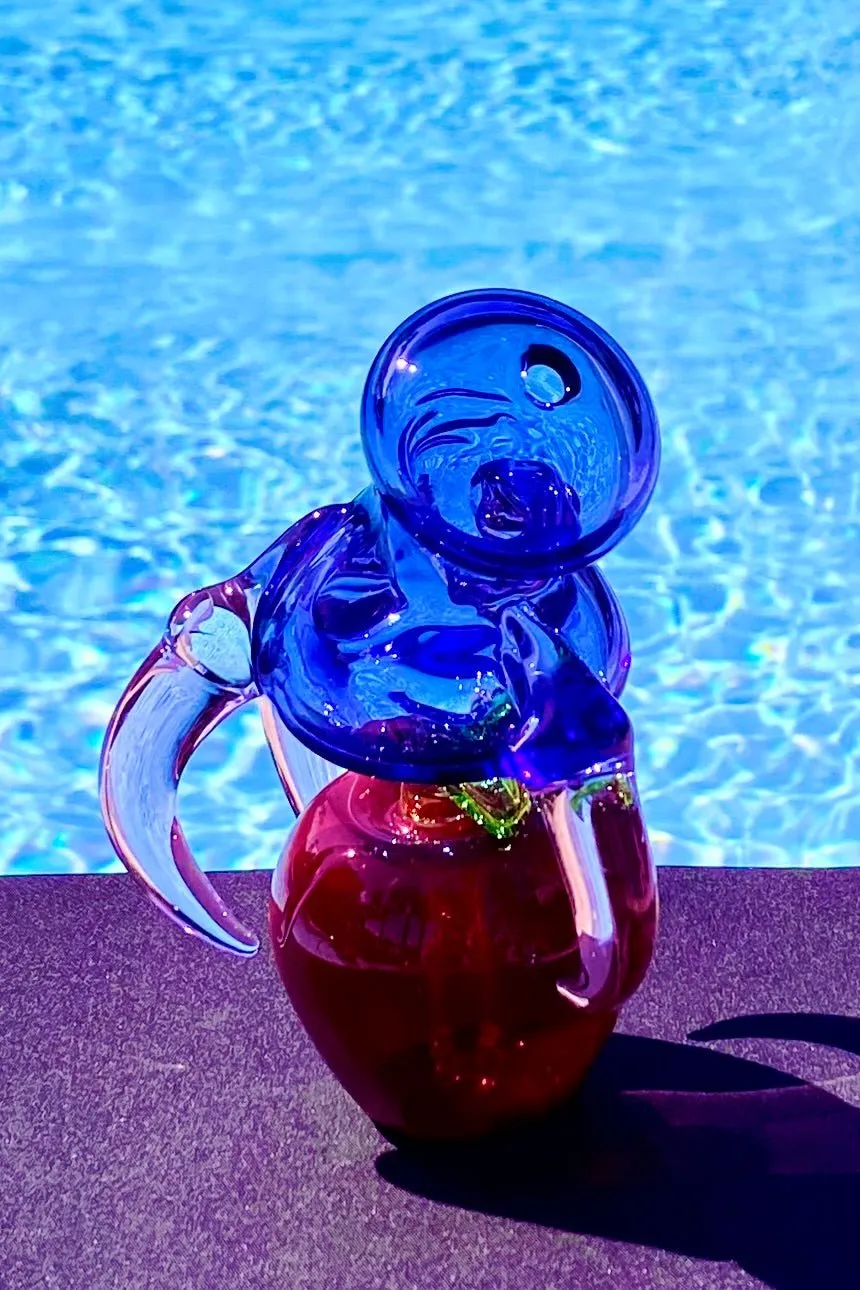 The Glass Cure - 5.25" Dragon Claw Bubbler (10MM Female) (270g)