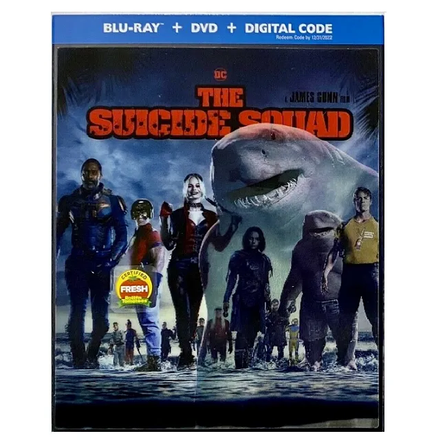 The Suicide Squad w/ Holographic Slipcover [Blu-ray/DVD] [2021] [No Digital Copy]