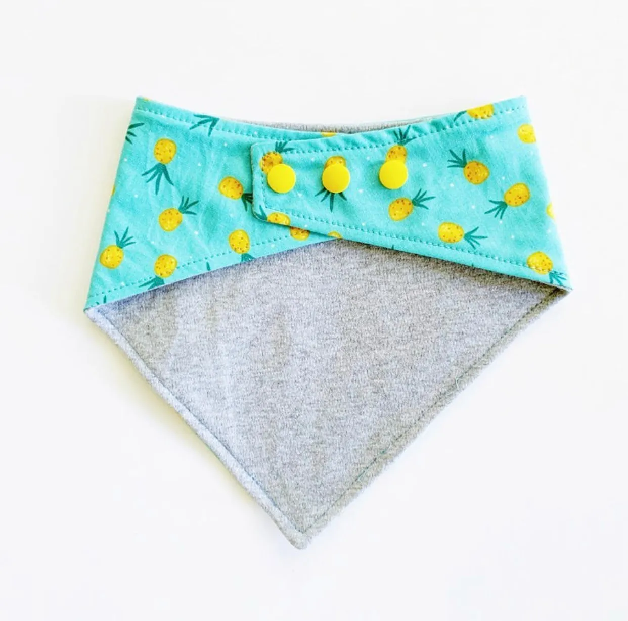 Timothy Plaid - Eco-Friendly Snap On Bandana - Made in the USA