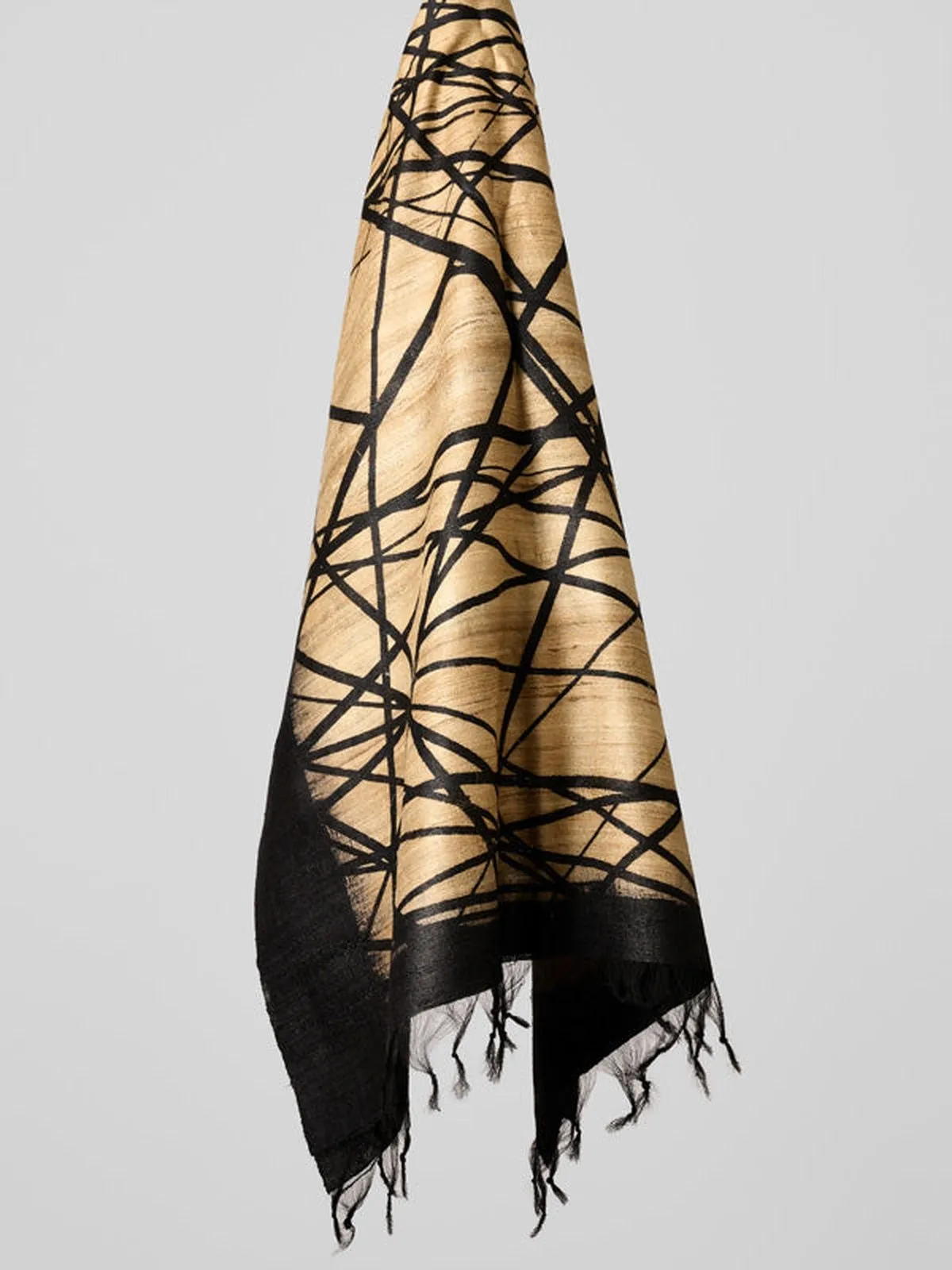 Tussar Silk Scarf Isa