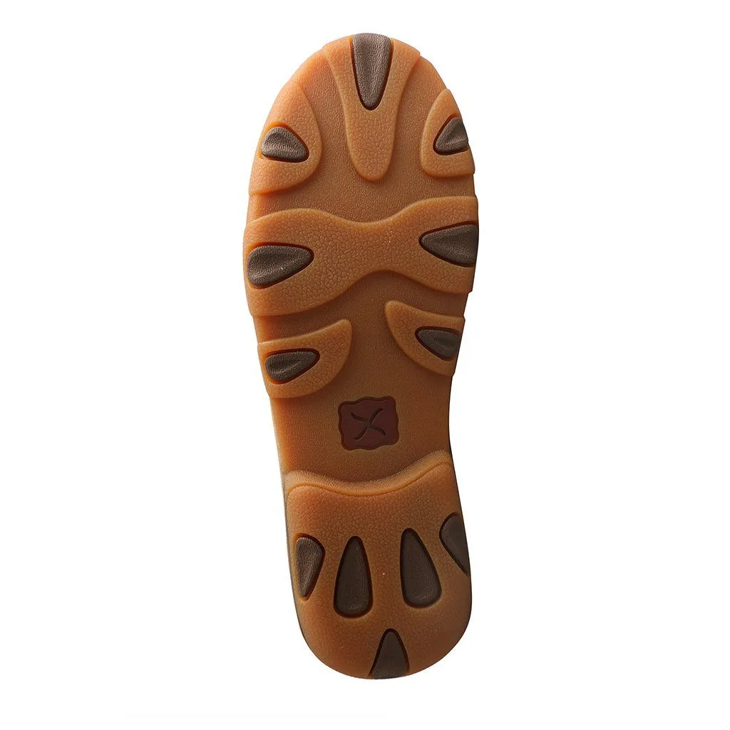 Twisted X Women's - 4" Tan Print Leather Moc Chukka