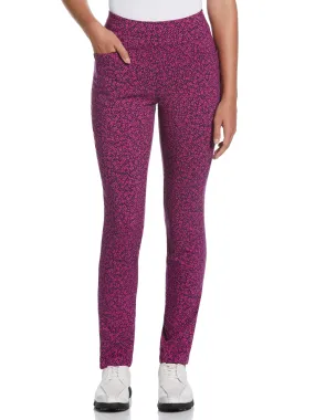Women's Geo Print Pull-On Golf Pant