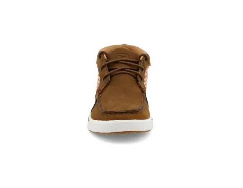 Women's Twisted X Distress Saddle/Orange Kick